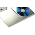 Aluminum Hinged Single CD Holder (5 3/4"x5 3/8")